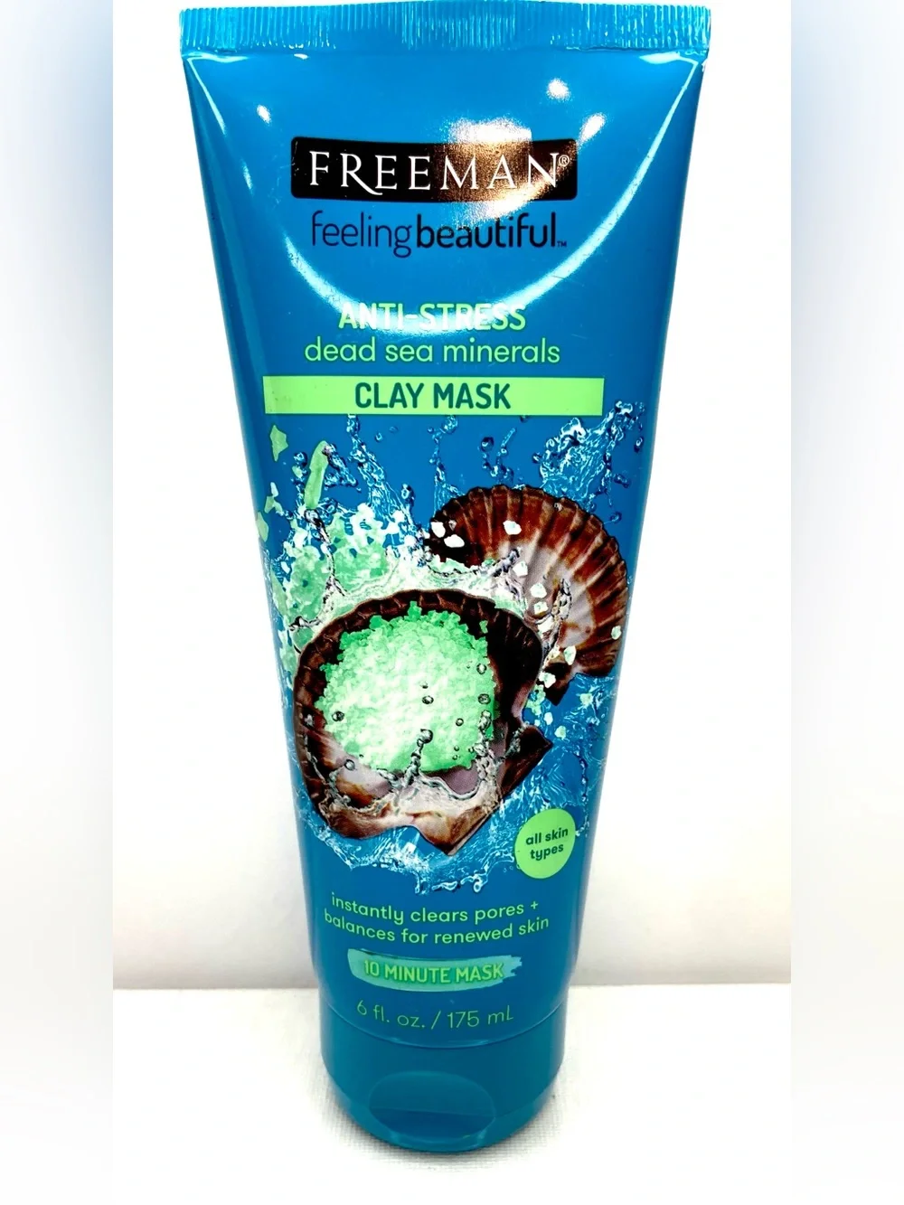 Anti-Stress Dead Sea Minerals Clay Mask - Blue
